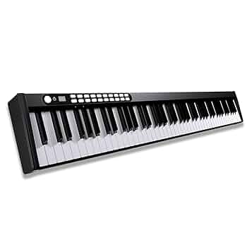 Amazon | 折り畳み式 ピアノ ポータブル折りたたみ電子ピアノ 88